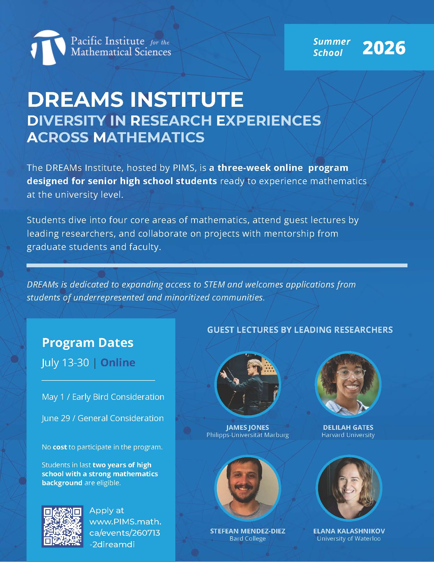 2026 DREAMs Institute Poster