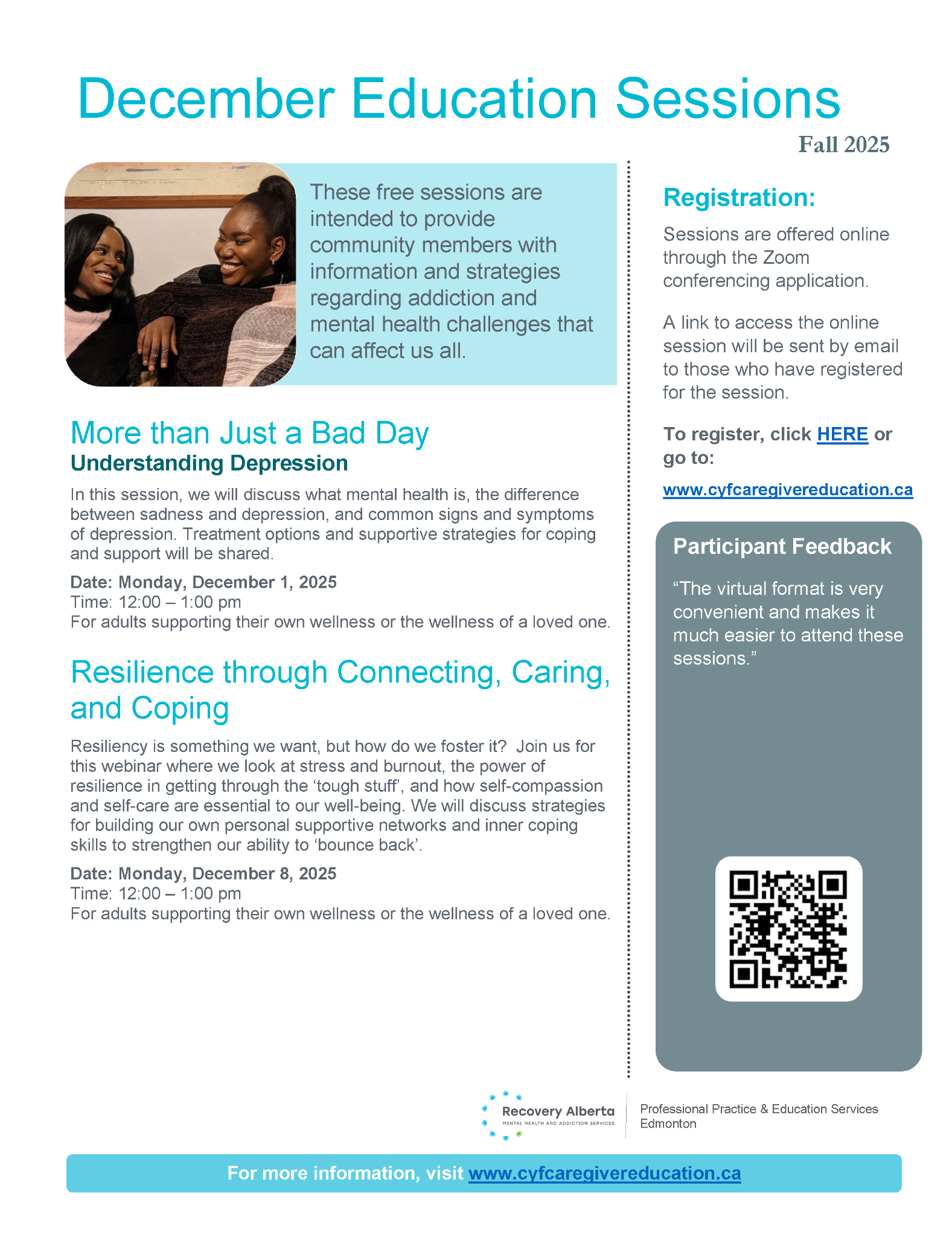 08 AMH Education Sessions Newsletter November 2025 Page 3