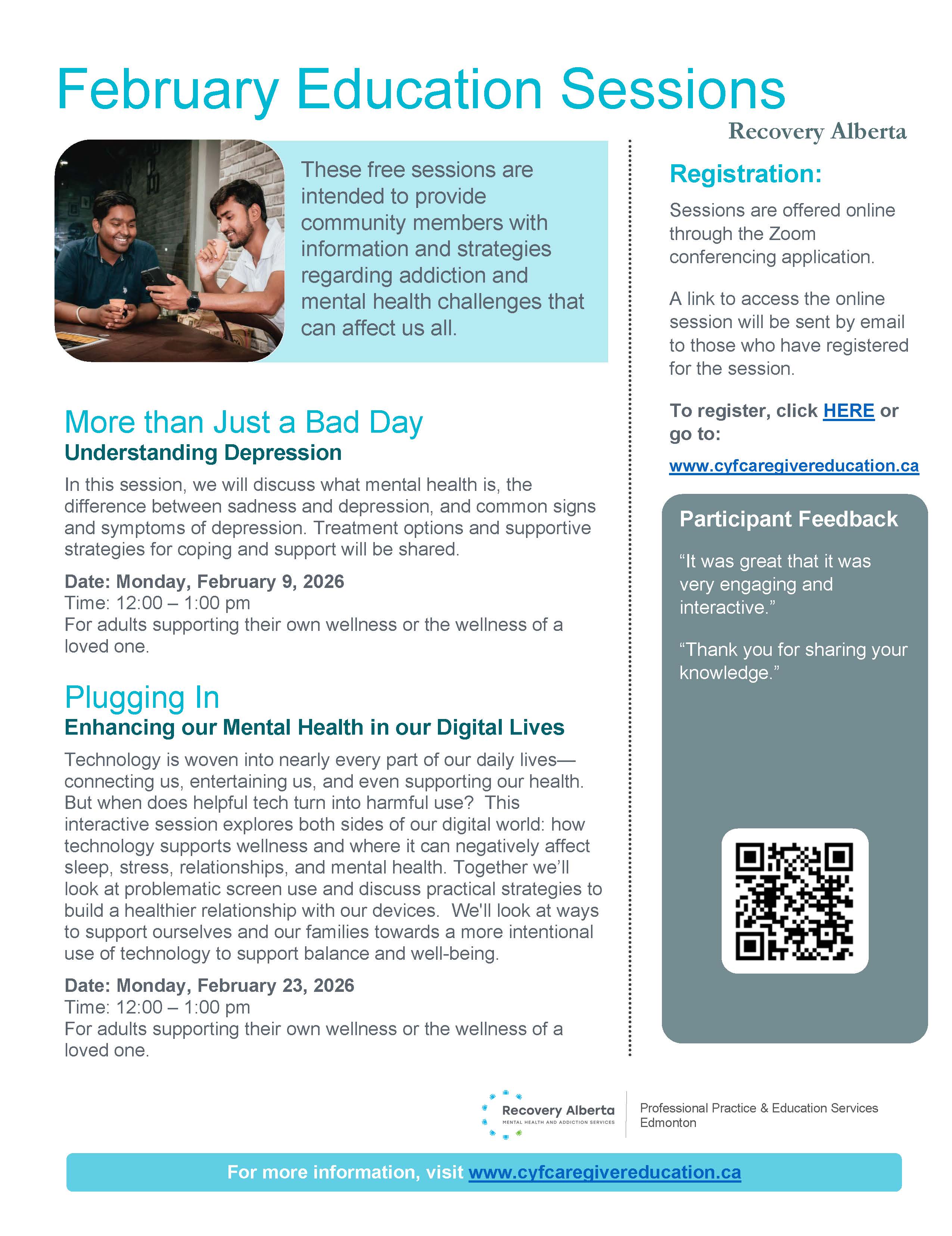 02 AMH Education Sessions Newsletter Feb Mar 2026 Page 2