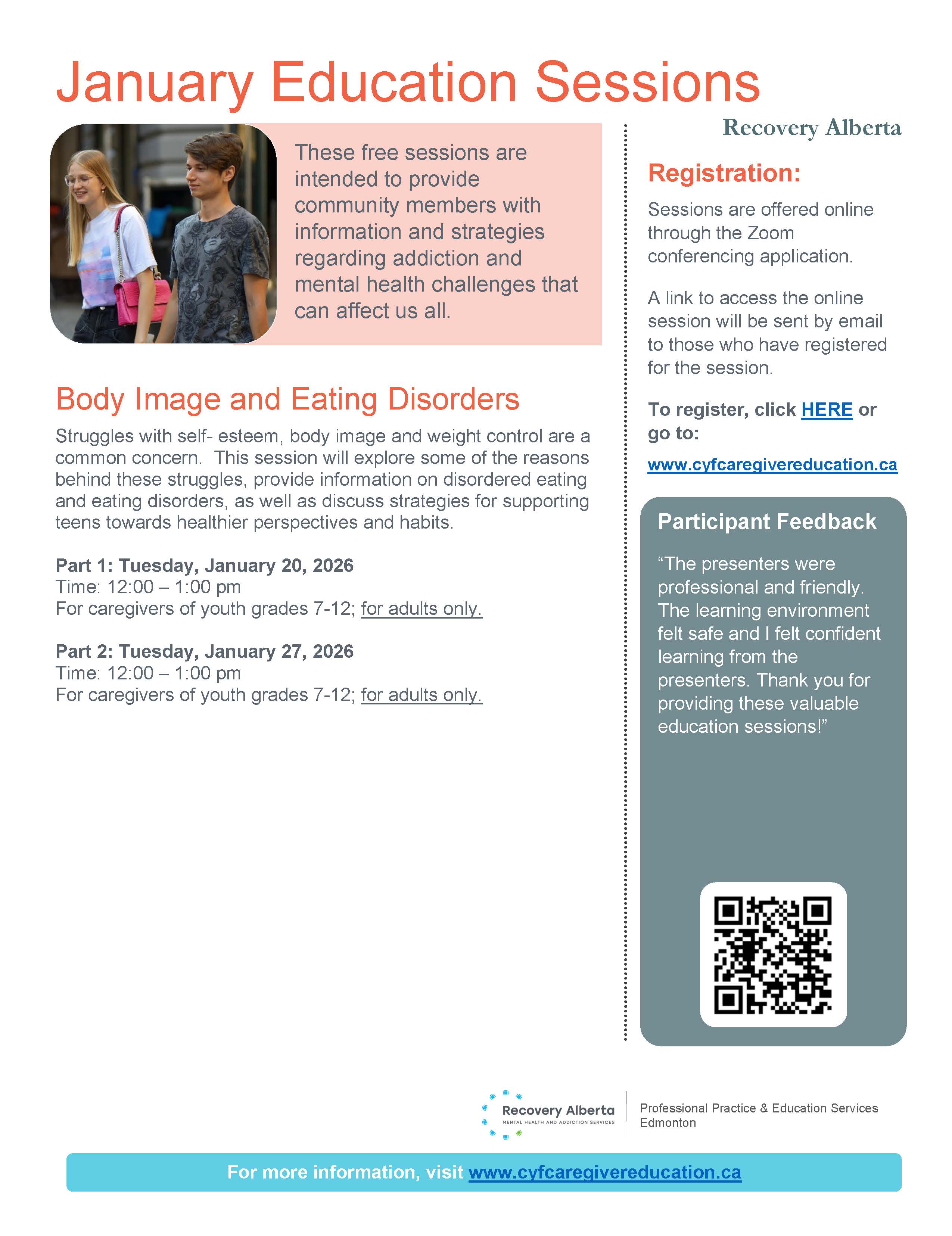 01 AMH Education Sessions Newsletter January 2026 Page 3