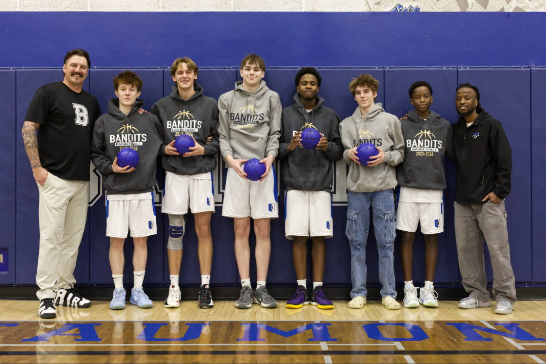 Sr Boys with coaches