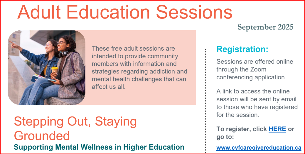 Adult Ed Session Mental Health