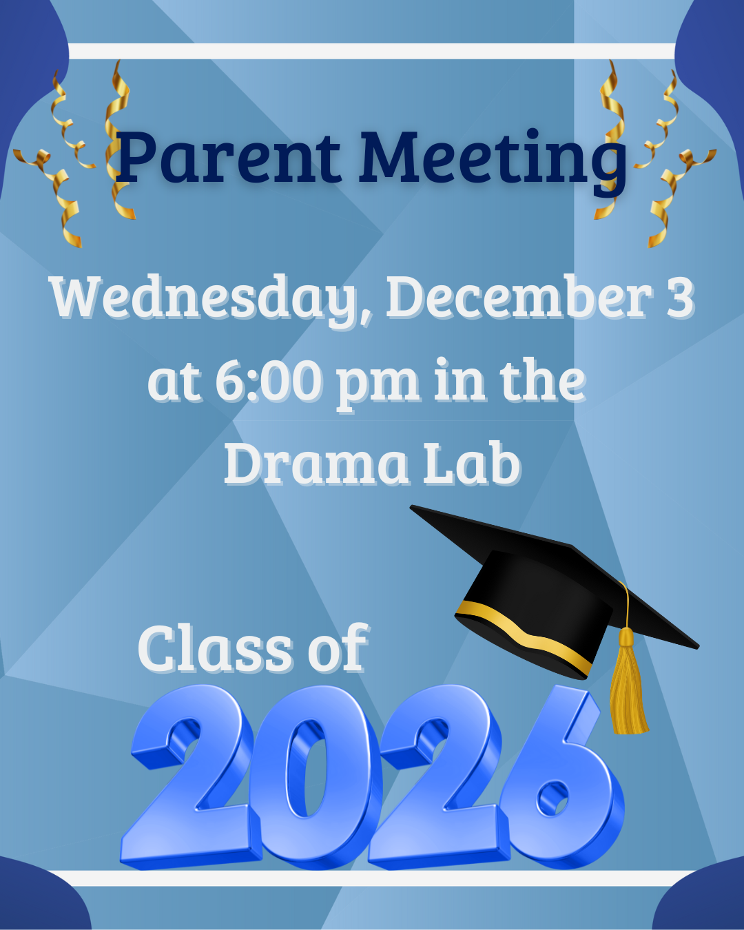 Grad Parent Meeting