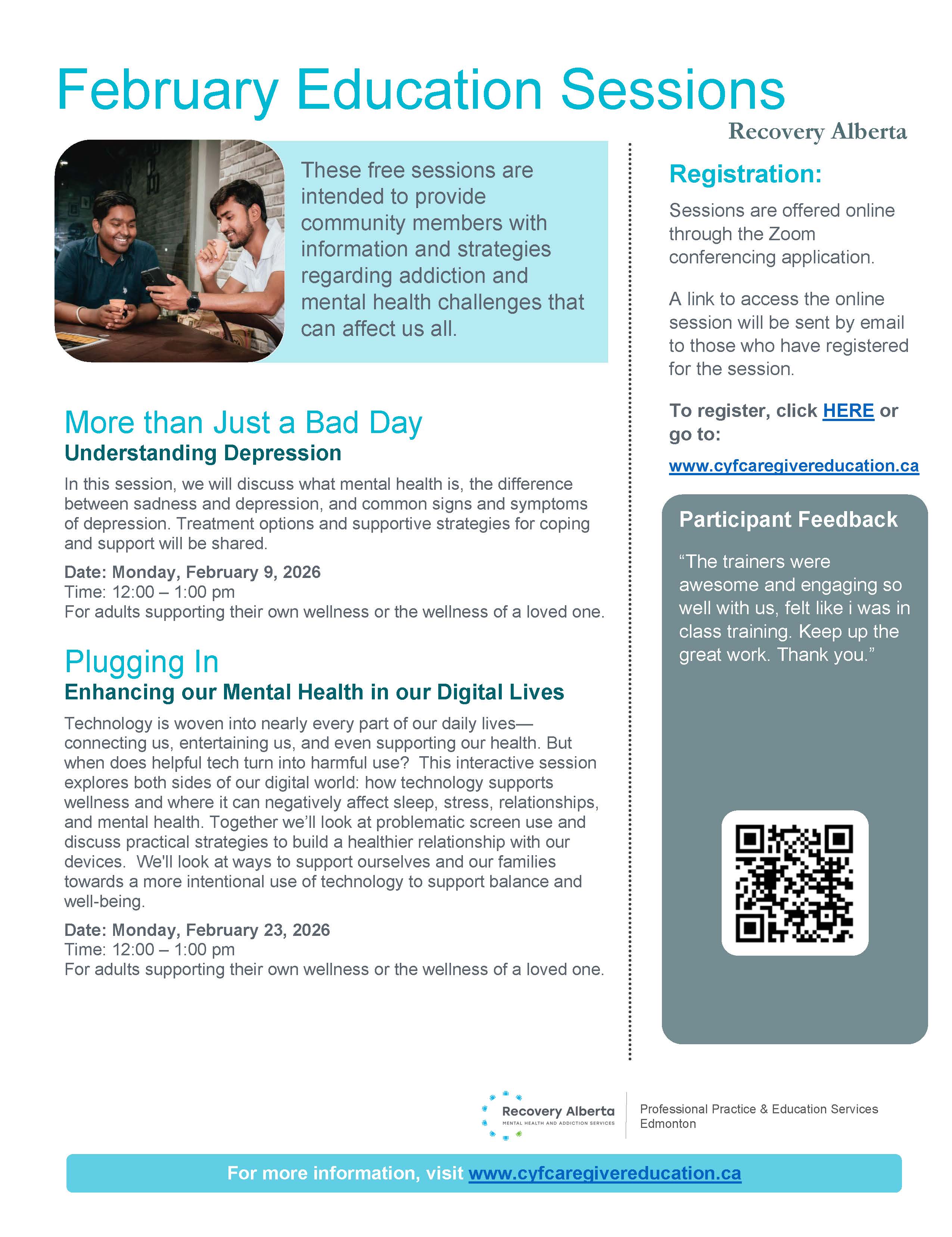 01 AMH Education Sessions Newsletter January 2026 Page 4