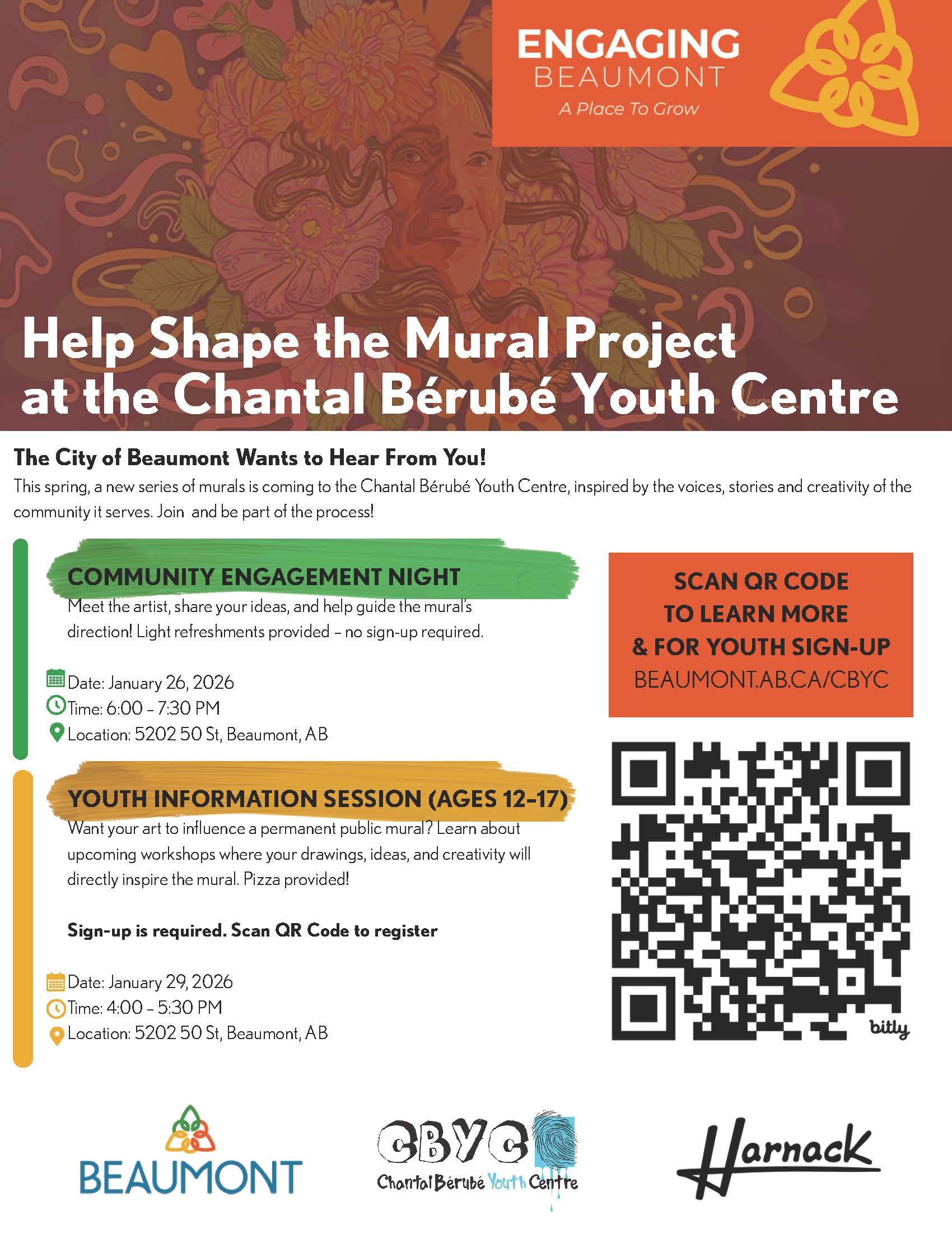 CBYC Public Art Project Public Engagement Poster
