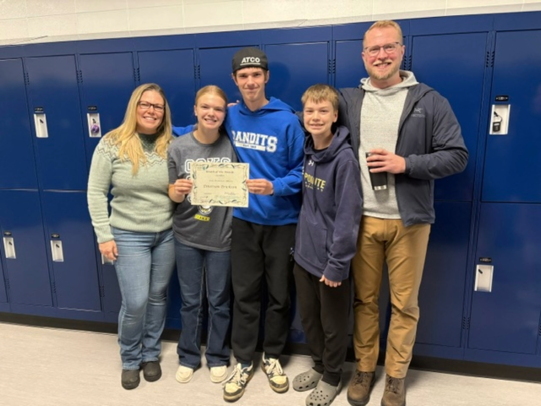 Erickson Youth of the Month